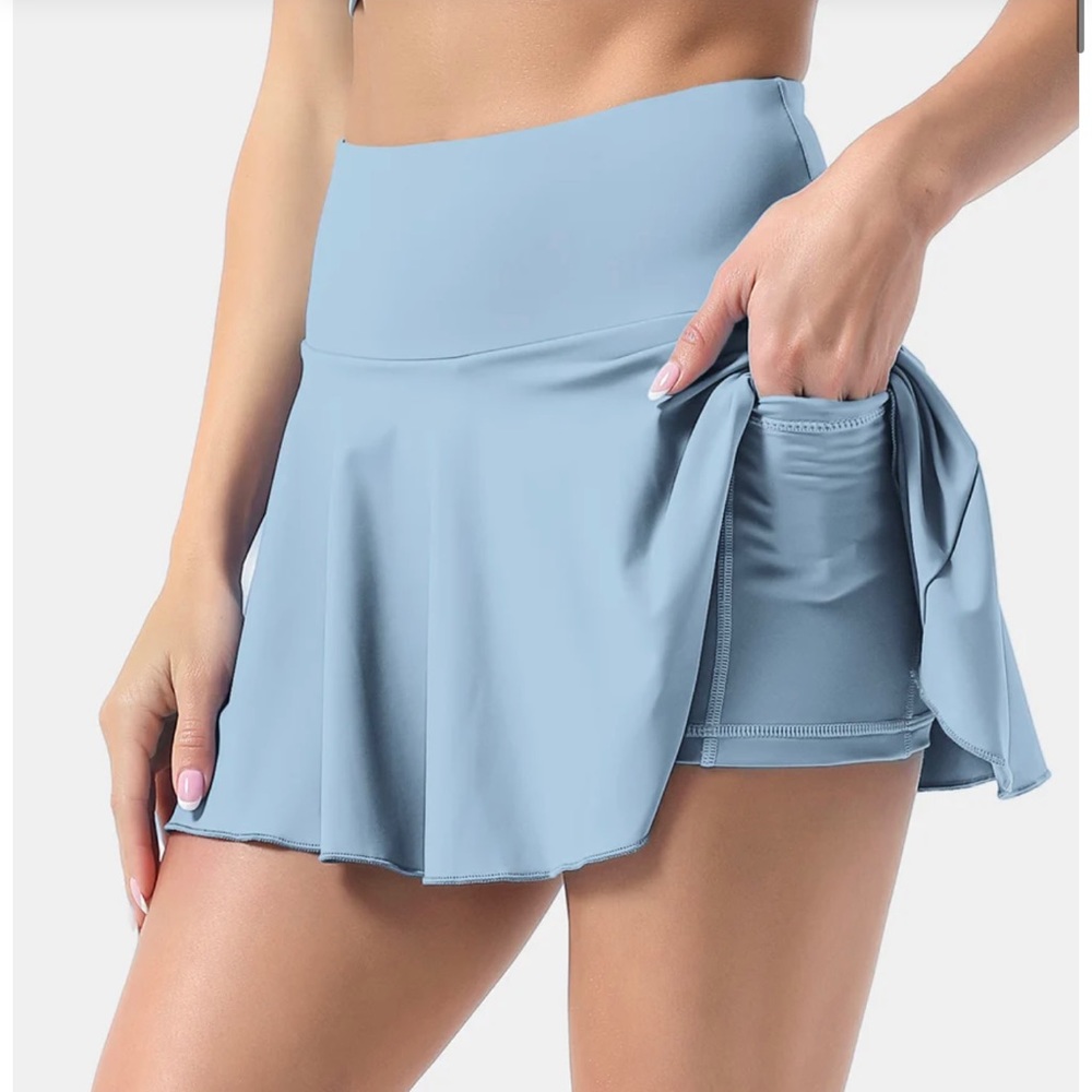 Small Blue Halara Skirt